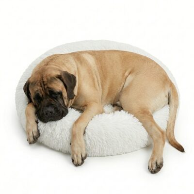 CAMA DONA TERCIOPELO LARGO _L 80 CM /BLANCO