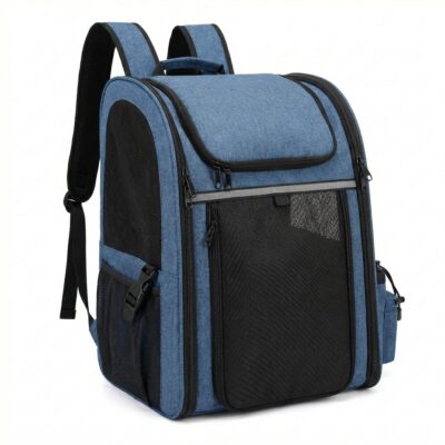 MOCHILA EXPANSIBLE 34X29X43 CM _MOD 1 /AZUL