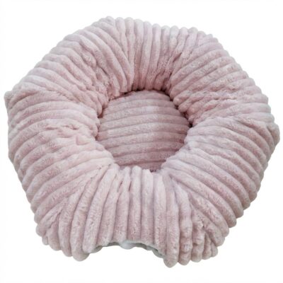 CUCHA TUNEL POLAR SOFT CON PELOTA _85X85X26 /ROSA