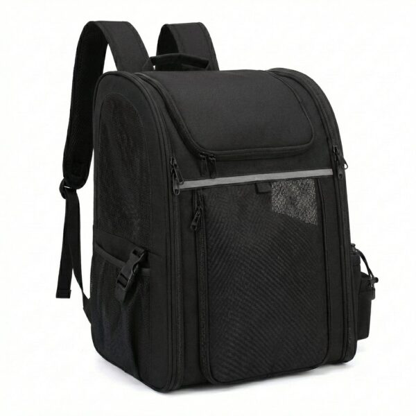 MOCHILA EXPANSIBLE 34X29X43 CM _MOD 1 /NEGRO