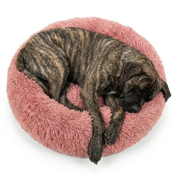 CAMA DONA TERCIOPELO LARGO _XL 100 CM /ROSA