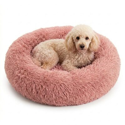 CAMA DONA TERCIOPELO LARGO _M 70 CM /ROSA
