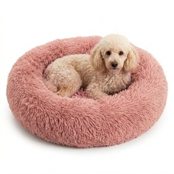 CAMA DONA TERCIOPELO LARGO _M 70 CM /ROSA