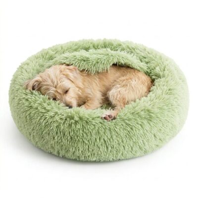CAMA DONA TERCIOPELO LARGO _S 50 CM /VERDE