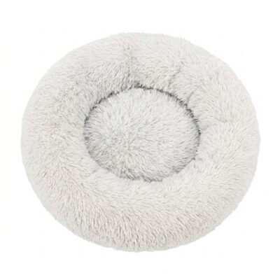 CAMA DONA TERCIOPELO LARGO _M 70 CM /BLANCO