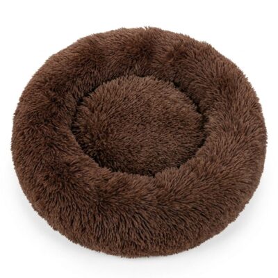 CAMA DONA TERCIOPELO LARGO _L 80 CM /MARRON