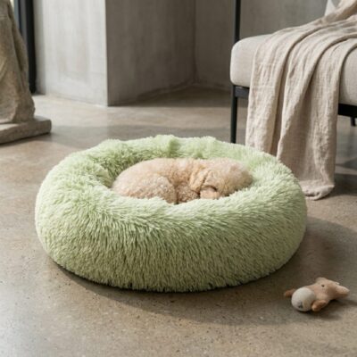 CAMA DONA TERCIOPELO LARGO _S 50 CM /VERDE