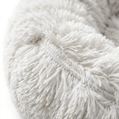 CAMA DONA TERCIOPELO LARGO _M 70 CM /BLANCO