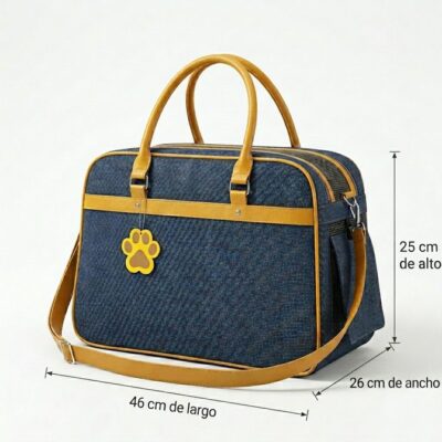 BOLSO TRANSPORTADOR DE DISEÑO _46X32X28 CM /GRIS
