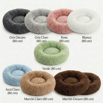 CAMA DONA TERCIOPELO LARGO _L 80 CM /BLANCO