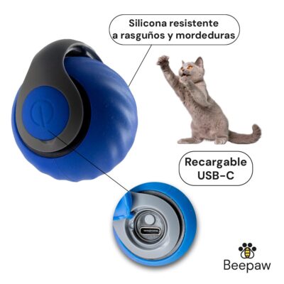 JUGUETE PELOTA INTELIGENTE BEEPAW SPEED-E /AZUL