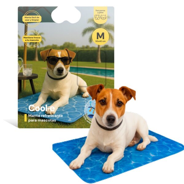 MANTA REFRIGERANTE PARA MASCOTAS BEEPAW COOL-E _MEDIUM