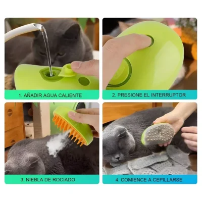 CEPILLO BEEPAW CON VAPOR FRUTA /AMARILLO