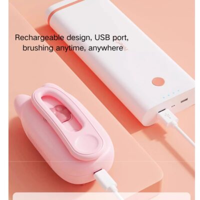 CEPILLO BEEPAW CON VAPOR GATO /ROSA