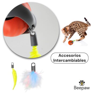 JUGUETE PELOTA INTELIGENTE BEEPAW SPEED-E /NARANJA