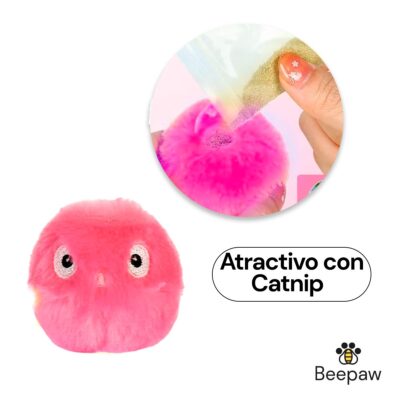 JUGUETE PELOTA PELUCHE BEEPAW BIRD-E /ROSA
