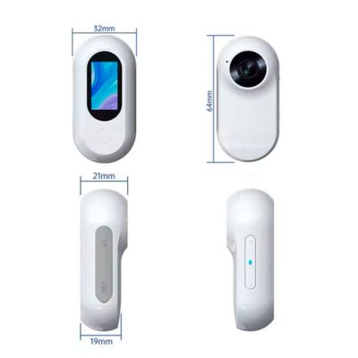 CAMARA HD CON COLLAR PARA MASCOTAS BEEPAW /BLANCO