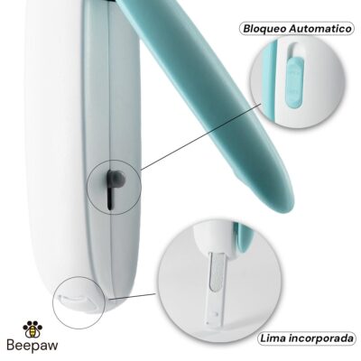CORTADOR DE UÑAS BEEPAW CUT-E /AZUL