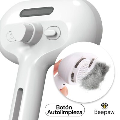 CEPILLO CON VAPOR Y CARDINA BEEPAW STROK-E /BLANCO