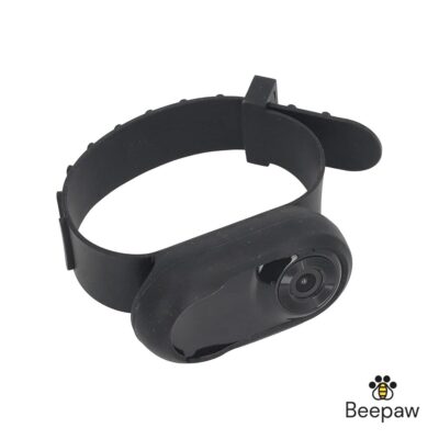 CAMARA HD CON COLLAR PARA MASCOTAS BEEPAW /NEGRO