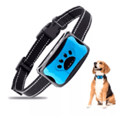 COLLAR ENTRENADOR PARA PERROS ANTI LADRIDO CON BATERIA