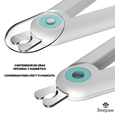 CORTADOR DE UÑAS BEEPAW SHARP-E /CELESTE