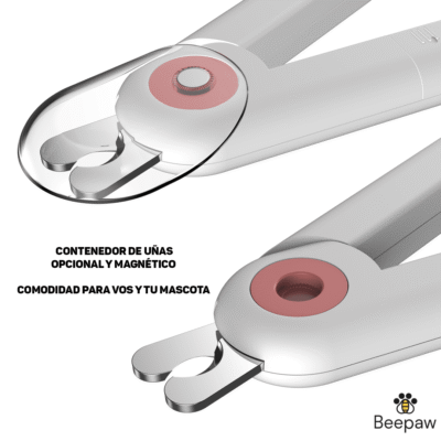 CORTADOR DE UÑAS BEEPAW SHARP-E /ROSA