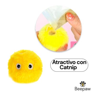 JUGUETE PELOTA PELUCHE BEEPAW CRICK-E /AMARILLO
