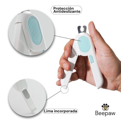 CORTADOR DE UÑAS BEEPAW NAIL-E /AZUL