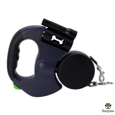 CORREA DE PASEO RETRACTIL DOBLE BEEPAW 3M