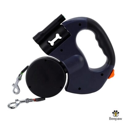 CORREA DE PASEO RETRACTIL DOBLE BEEPAW 3M