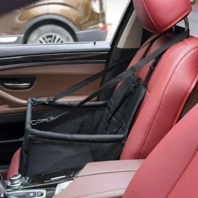 SILLA DE SEGURIDAD VEHICULAR PARA MASCOTAS BEEPAW /ROJO
