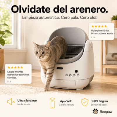 LITERA CON LIMPIEZA AUTOMÁTICA BEEPAW DUN-E