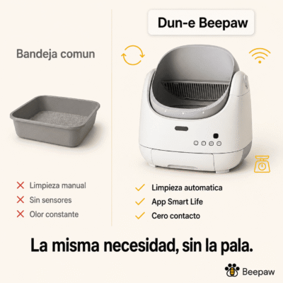 LITERA CON LIMPIEZA AUTOMÁTICA BEEPAW DUN-E