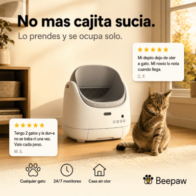 LITERA CON LIMPIEZA AUTOMÁTICA BEEPAW DUN-E