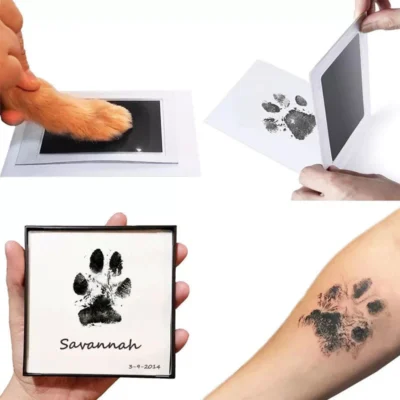 KIT IMPRIMIBLE HUELLA PARA MASCOTAS