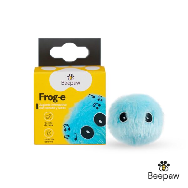 JUGUETE PELOTA PELUCHE BEEPAW FROG-E