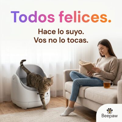 LITERA CON LIMPIEZA AUTOMÁTICA BEEPAW DUN-E