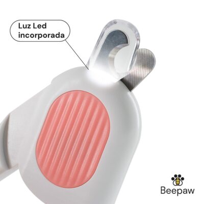 CORTADOR DE UÑAS BEEPAW NAIL-E /ROSA