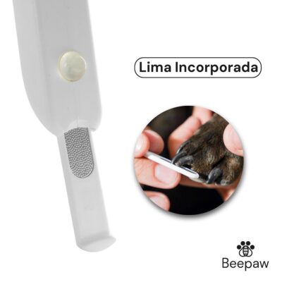 CORTADOR DE UÑAS BEEPAW NAIL-E /ROSA