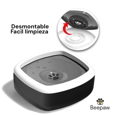 BEBEDERO INTERACTIVO PARA PERROS BEEPAW DRINK-E /NEGRO