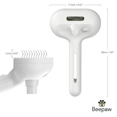 CEPILLO CON VAPOR Y CARDINA BEEPAW STROK-E /BLANCO