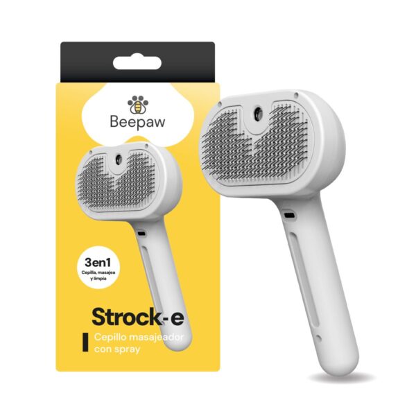 CEPILLO CON VAPOR Y CARDINA BEEPAW STROK-E