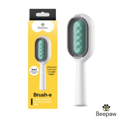 CEPILLO BEEPAW CON CERDAS BRUSH-E PARA PELO LARGO