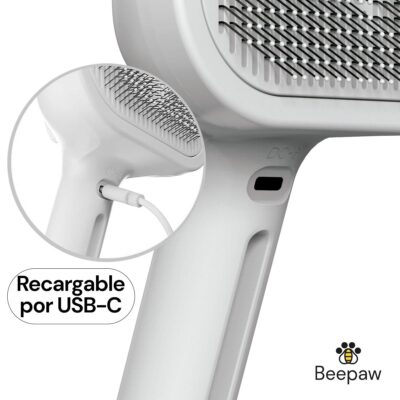 CEPILLO CON VAPOR Y CARDINA BEEPAW STROK-E /BLANCO