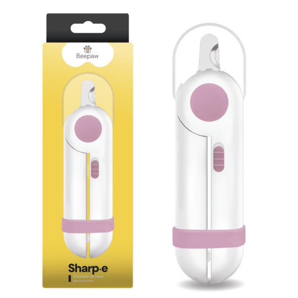 CORTADOR DE UÑAS BEEPAW SHARP-E /ROSA