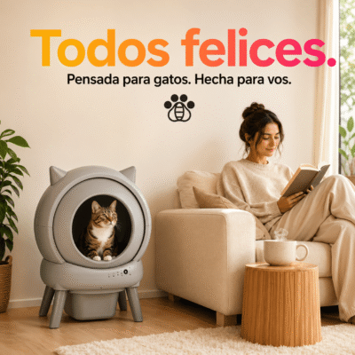 LITERA CON LIMPIEZA AUTOMÁTICA BEEPAW _ROCK-E 2.0 /BLANCO