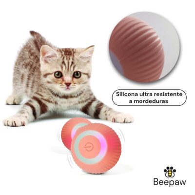 JUGUETE PELOTA INTELIGENTE BEEPAW BALL-E _PEQUEÑO /ROSA
