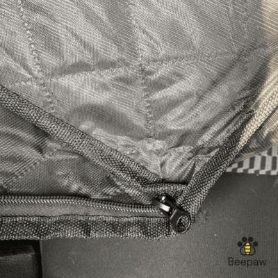 FUNDA CUBRE ASIENTO TRASERO CON BOLSILLOS /NEGRO