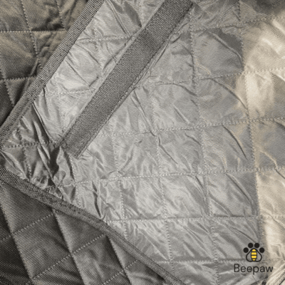 FUNDA CUBRE ASIENTO TRASERO CON BOLSILLOS /NEGRO